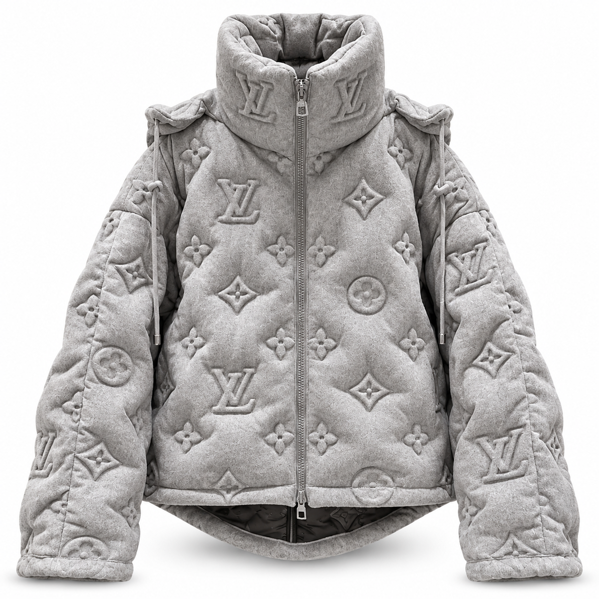 Doudoune en jacquard Monogram Louis Vuitton