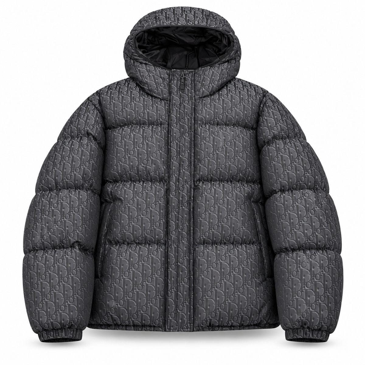 Jacket Dior Monogramme Gris Anthracite