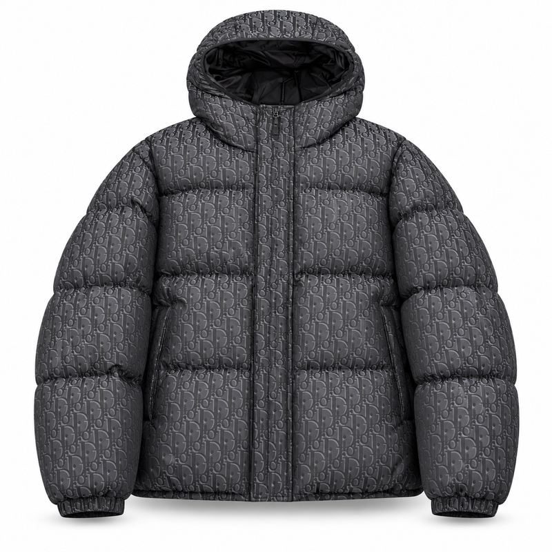 Jacket Dior Monogramme Gris Anthracite